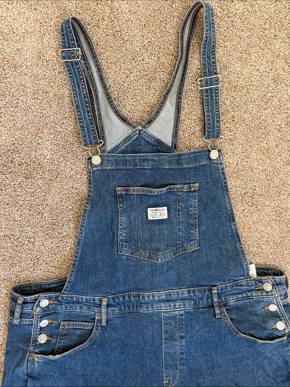 Vintage Levi’s Overalls - Medium Blue